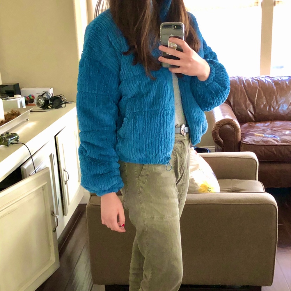 Wild Fable Fuzzy Jacket - Picture 3 of 5